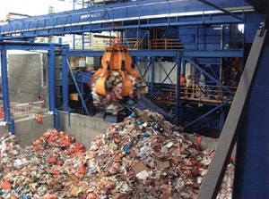 The MRF has the capacity to handle up to 84,000 tonnes a year of waste